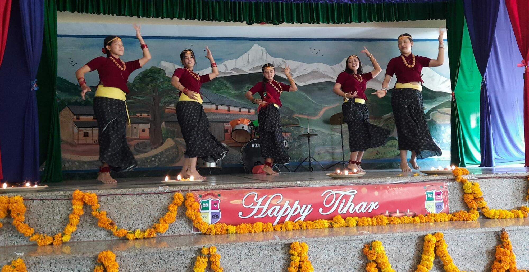 Girls dance