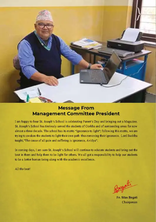 Chairperson's Message